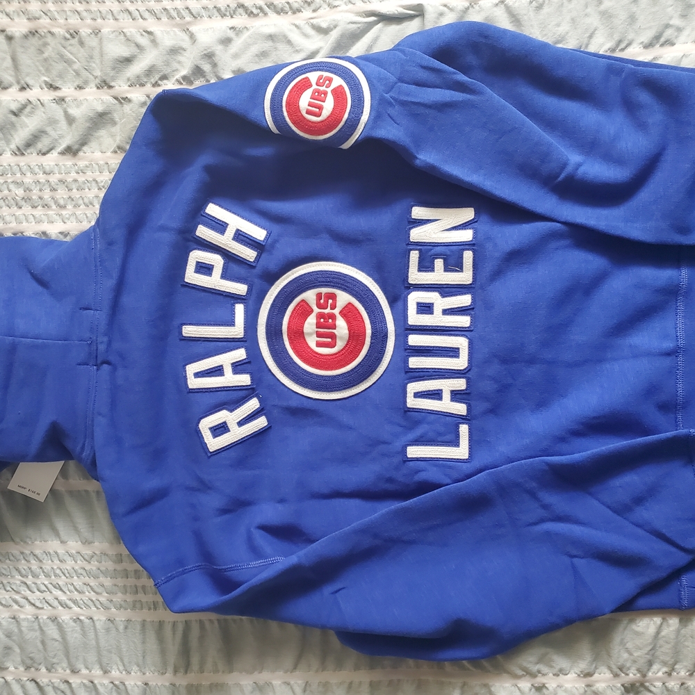Ralph Lauren Blue Cubs Sweatshirt